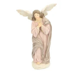 9 Luxuriöse Krippenfiguren Grau, 30 Cm