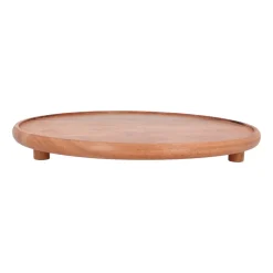 Akazienholz-Tablett Zur Dekoration