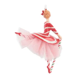 Anhänger Ballerina Mit Zuckerstange, Polyresin, 16 Cm