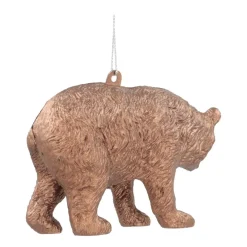 Anhänger Bär, Bronze, Kunststoff, 12 Cm