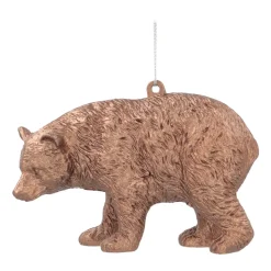 Anhänger Bär, Bronze, Kunststoff, 12 Cm