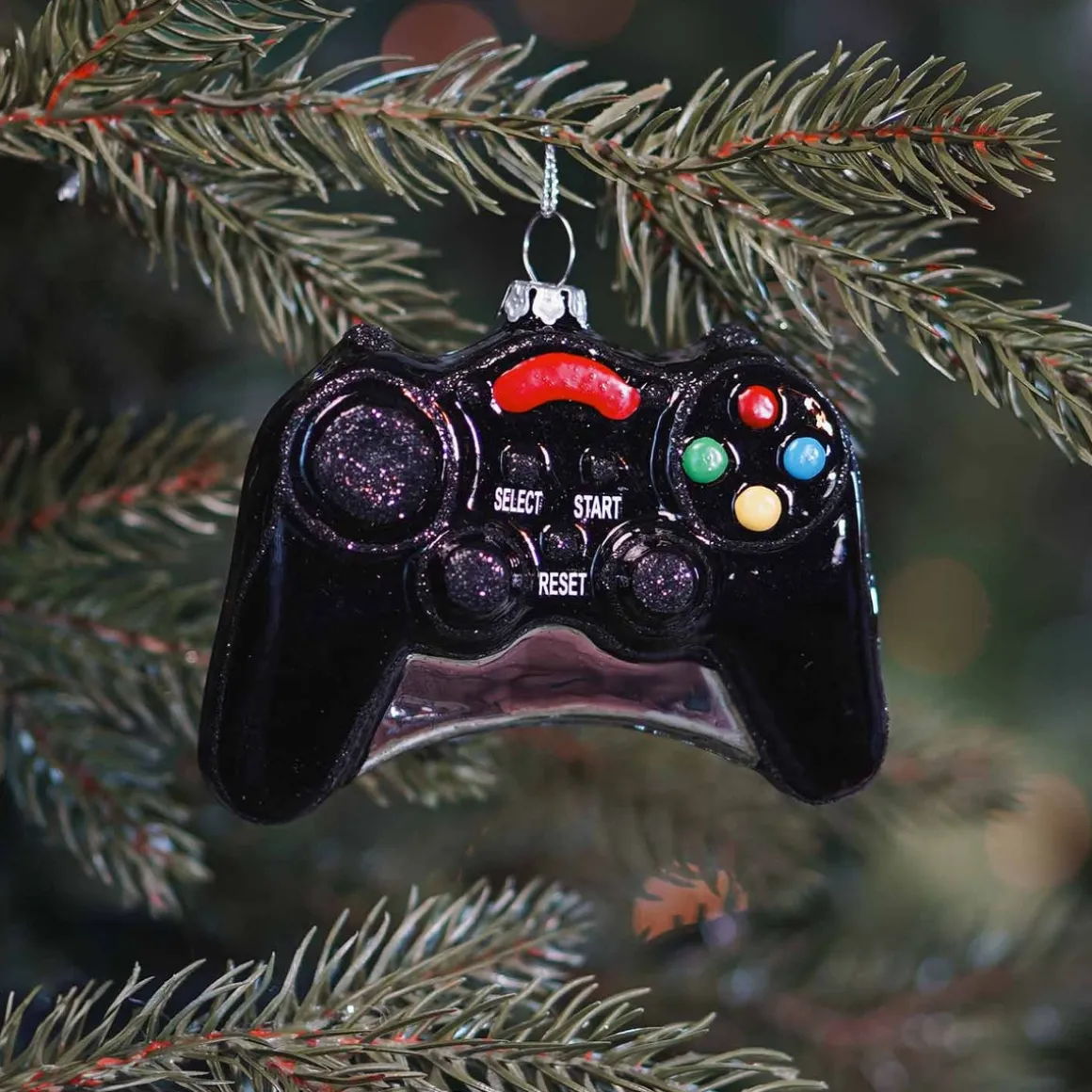 Anhänger Controller, Glas, 10 Cm