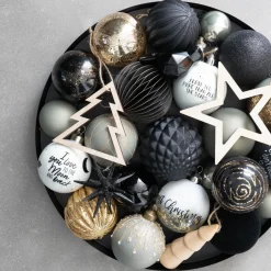 Anhänger Holz-Stern, Natur, 15 Cm