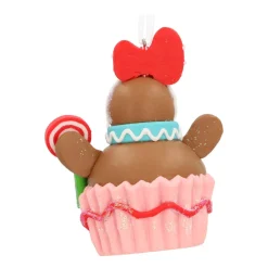 Anhänger Lebkuchenmann-Cupcake, Kunststoff, 10 Cm
