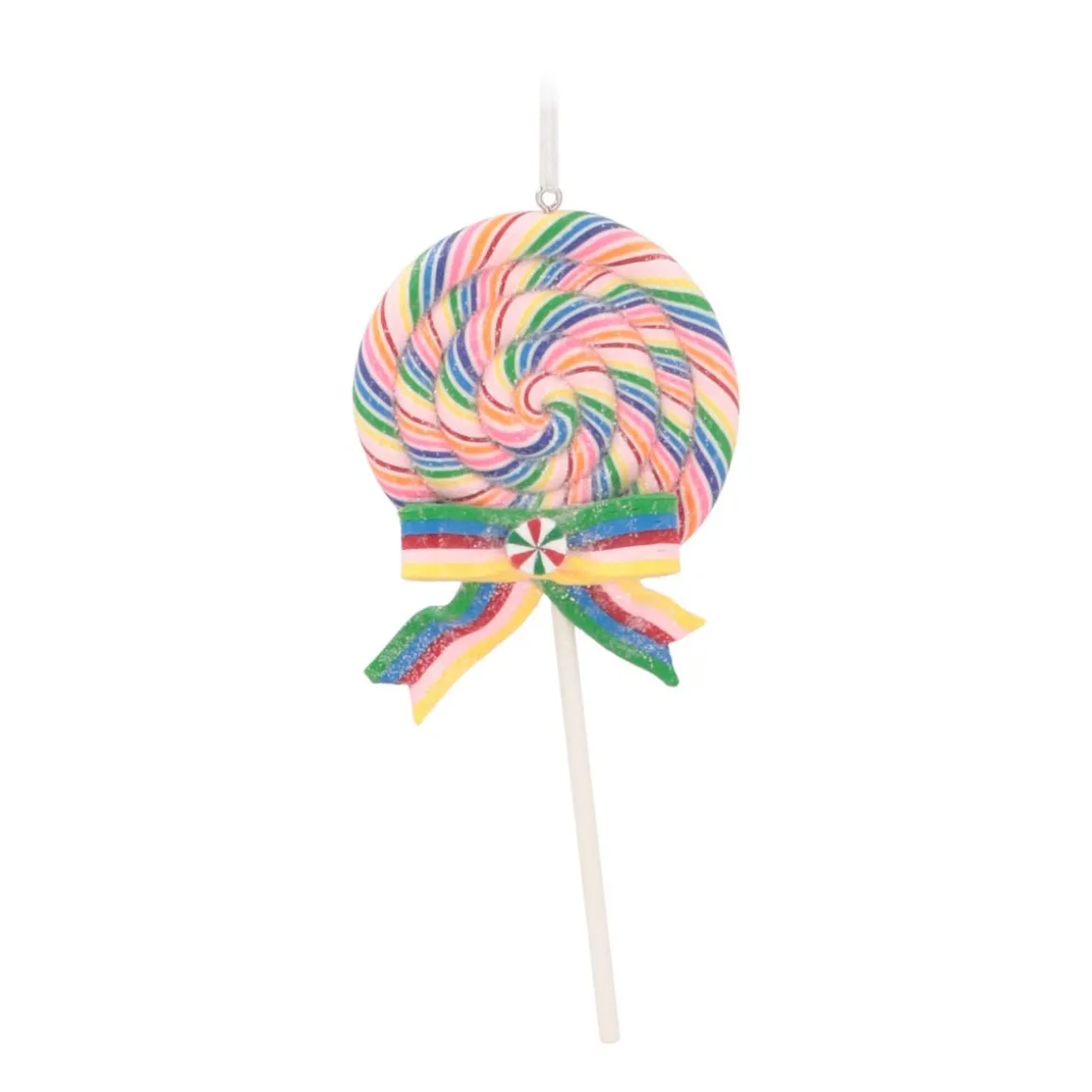 Anhänger Lutscher, Bunt, Modelliermasse, 16 Cm