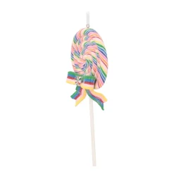 Anhänger Lutscher, Bunt, Modelliermasse, 16 Cm