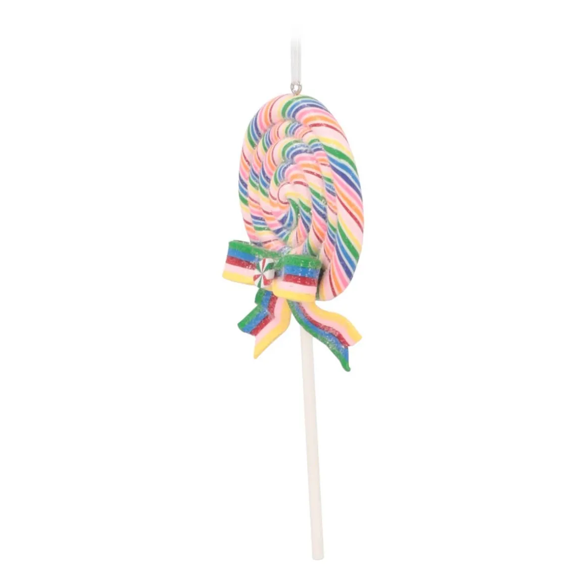 Anhänger Lutscher, Bunt, Modelliermasse, 16 Cm