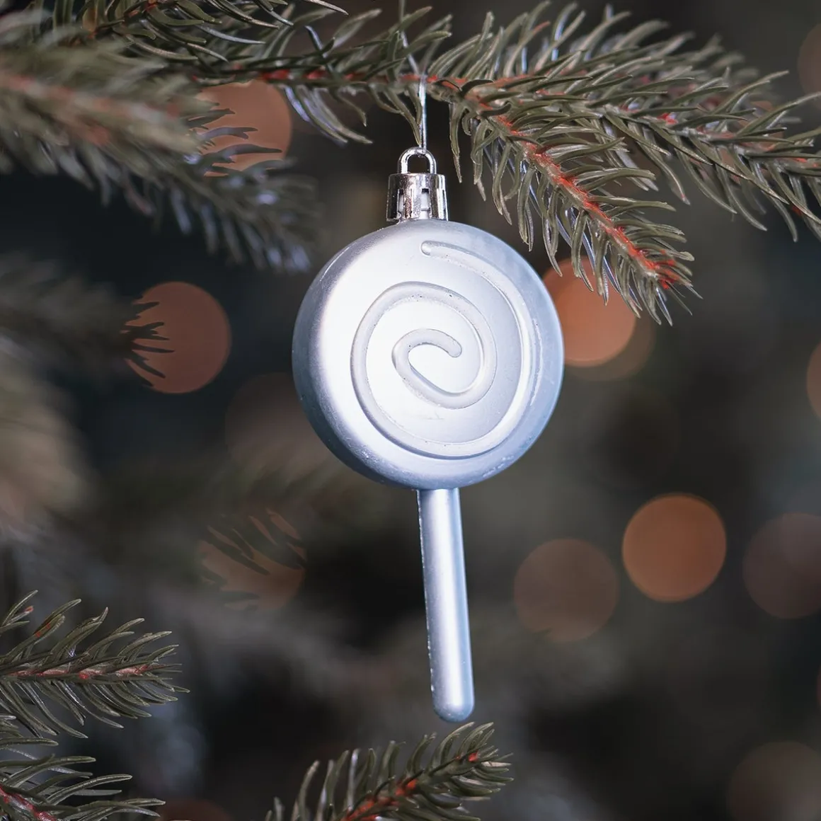 Anhänger Lutscher Pastell Mix, Kunststoff, 9 Cm