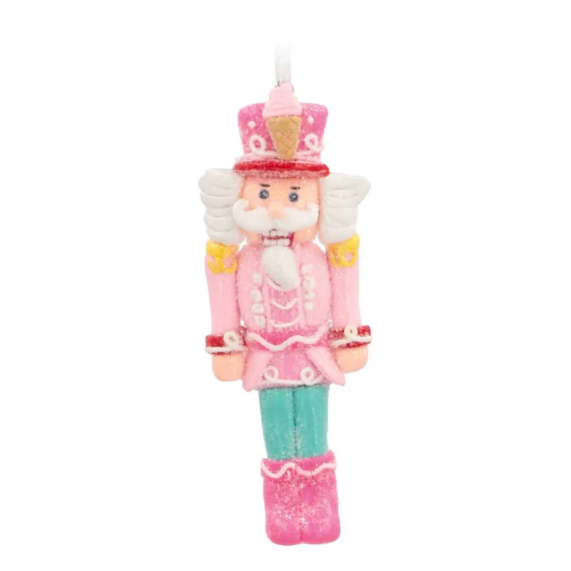 Anhänger Nussknacker, Modelliermasse, 13 Cm