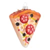Anhänger Pizza, Glas, 11 Cm