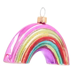 Anhänger Regenbogen, Glas, 12cm
