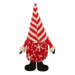 Anhänger Weihnachtswichtel, Rot, Stoff, 12 Cm