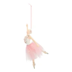 Besonderer Anhänger Ballettänzerin Mit Tutu Weiß, Aus Polyresin, 18 Cm