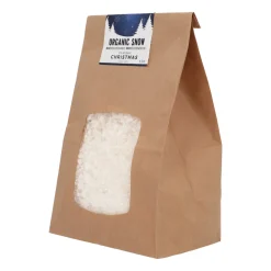 Biologischer Kunstschnee In Papiertüte