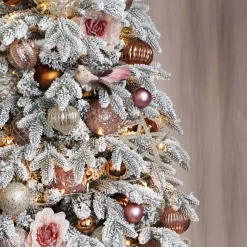 Blume Mit Clip Altrosa, Aus Kunststoff, 12 Cm