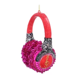 Bunter Kopfhörer Weihnachtsanhänger Für Ein Musikalisches Weihnachten