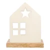 Charmantes Weißes Häuschen Mit Teelichthalter