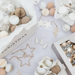 Christbaumschmuck-Komplett-Set „Scandinavian Serenity“