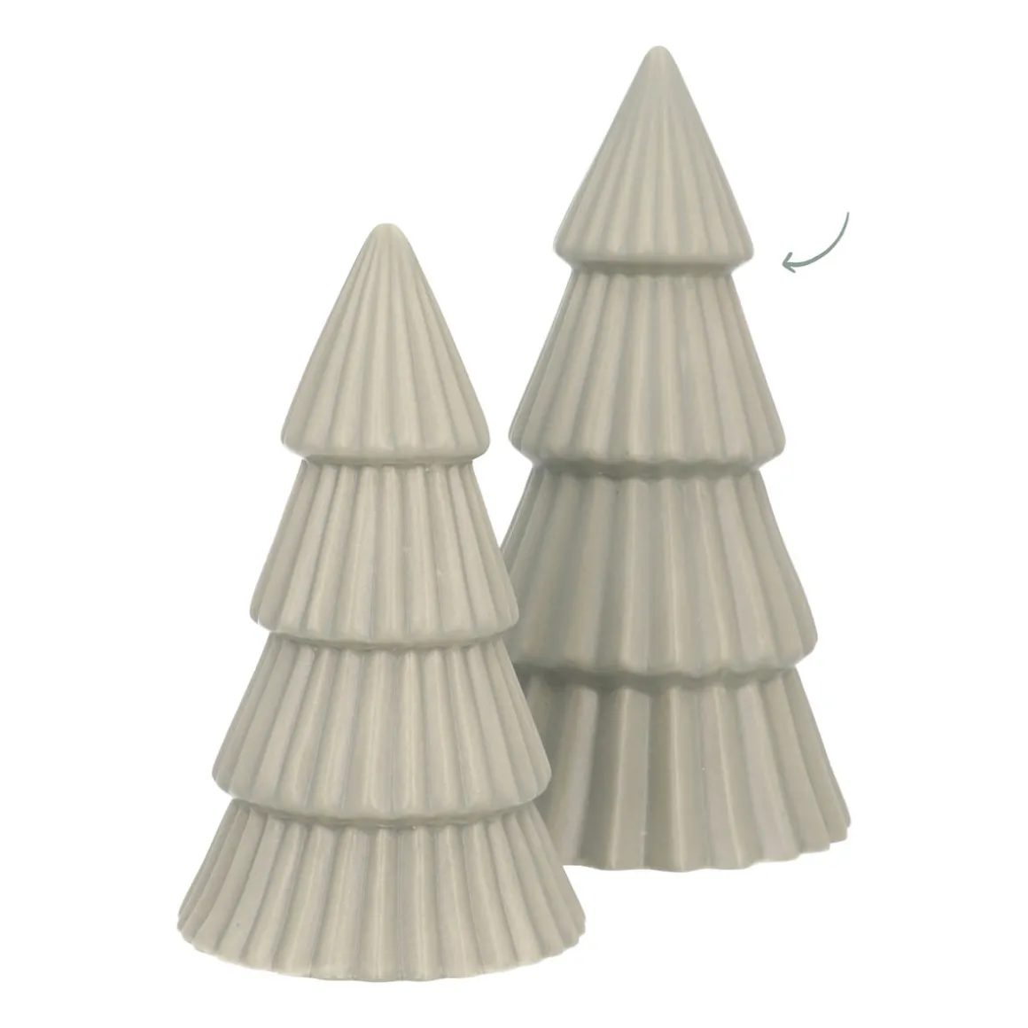 Cottage Green Porzellan-Weihnachtsbaum
