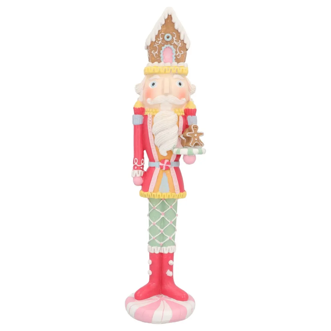 Dekorativer Nussknacker Im Bonbon-Thema