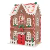 Detailliertes XL-Lebkuchenhaus Mit LED-Beleuchtung