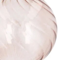 Durchsichtige Weihnachtsbaumkugel In Taupe | 8 Cm