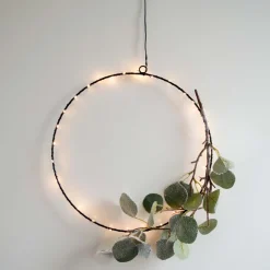 Eukalyptuszweig, Eukalyptus, Kunststoff, 43 Cm