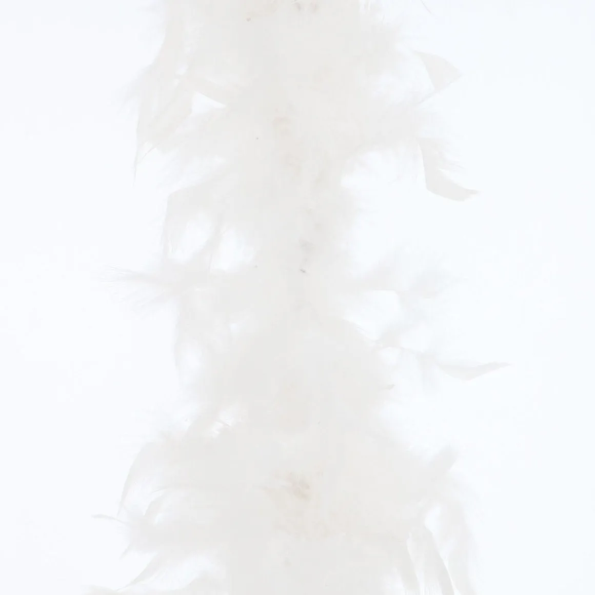 Federgirlande Weiß, 200 Cm, 60 G