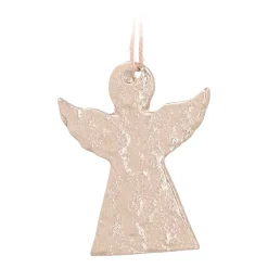 Goldene Aluminium Engel Weihnachtshänger