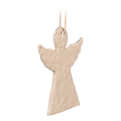 Goldene Aluminium Engel Weihnachtshänger