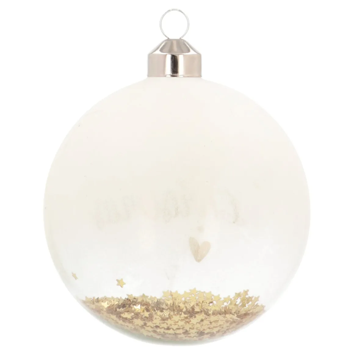 Goldene Weihnachtskugel Mit "Baby's First Christmas"