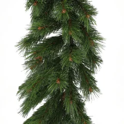 Grüne Girlande Mit Tautropfen