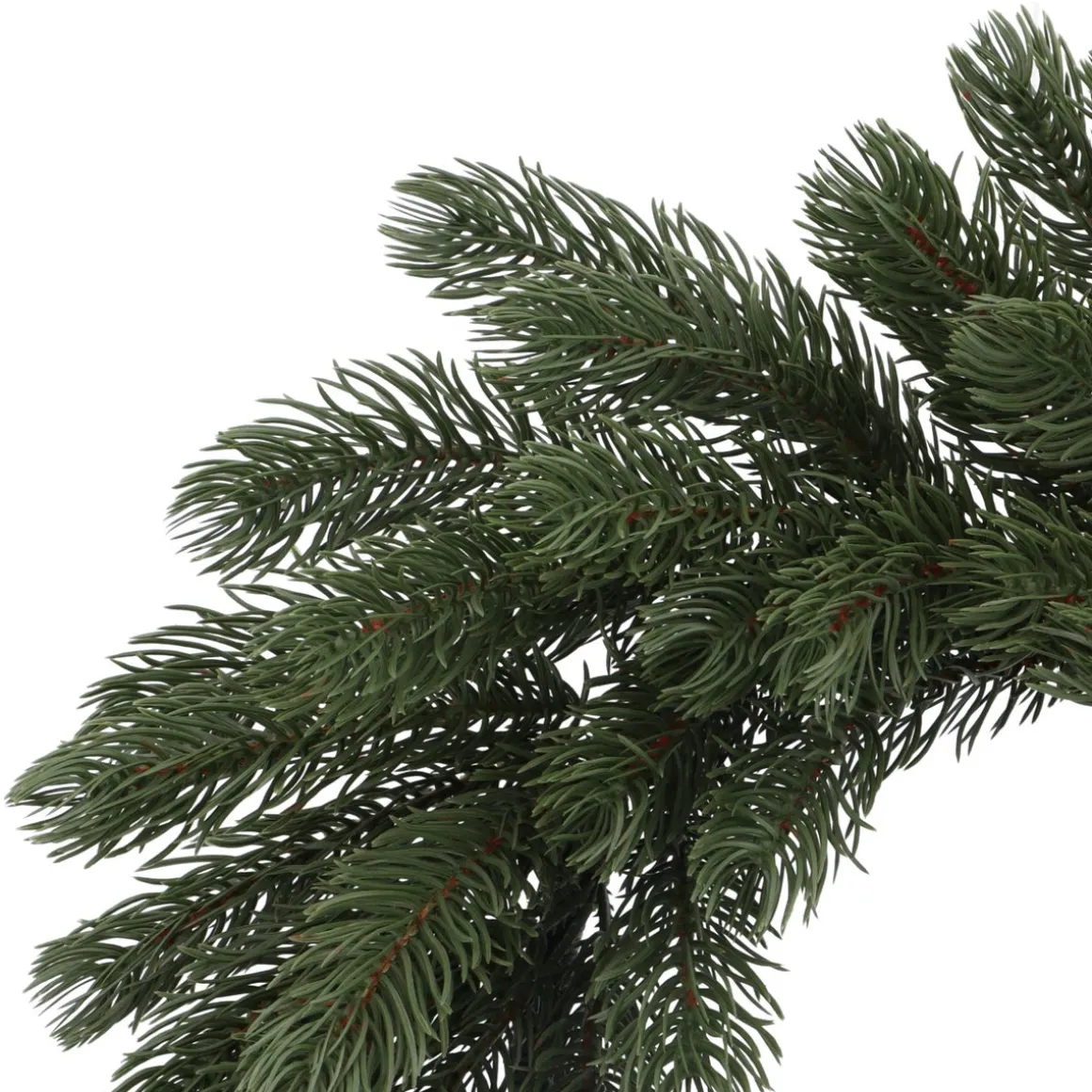 Grüner Realistischer Weihnachtskranz Von 35 Cm