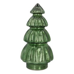 Großer Voluminöser Grüner LED-Weihnachtsbaum Mit Relief