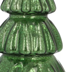 Großer Voluminöser Grüner LED-Weihnachtsbaum Mit Relief