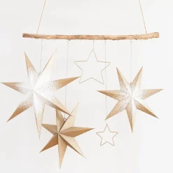 Hängedeko Ast Mit Ösen, Braun, Holz, 90 Cm