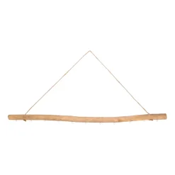 Hängedeko Ast Mit Ösen, Braun, Holz, 90 Cm