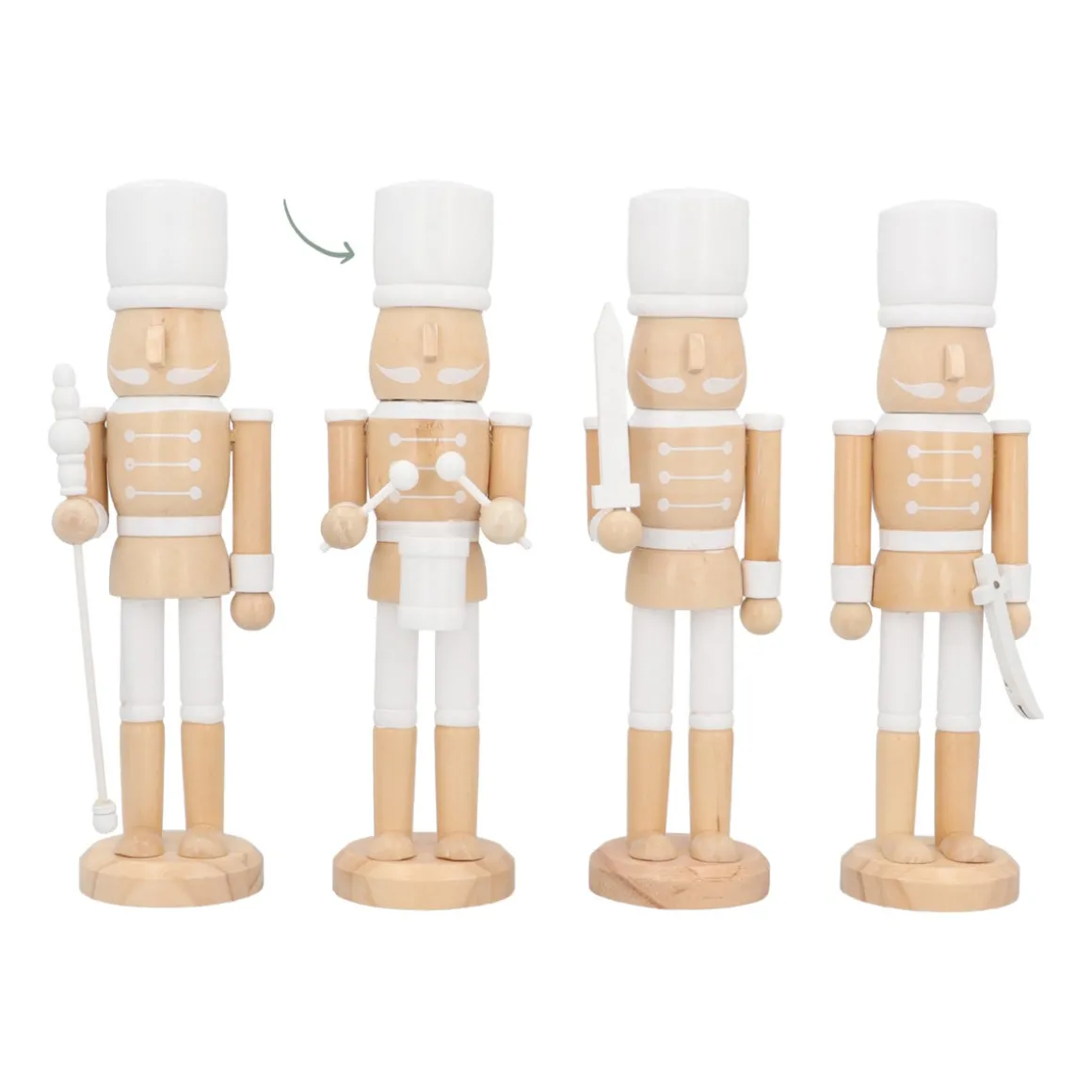 Holz-Nussknacker Mit Trommel