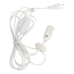 Kabel Für Papiersterne, E14-Fassung, Weiß, 3,5 M