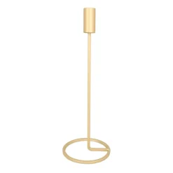 Kerzenständer, Gold, Metall, 32 Cm