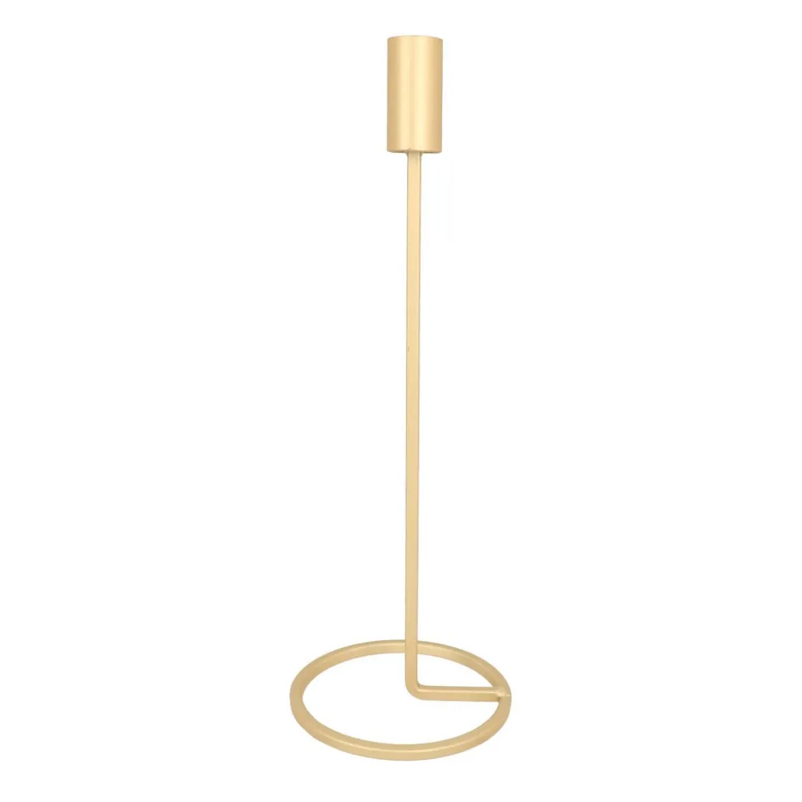 Kerzenständer, Gold, Metall, 32 Cm