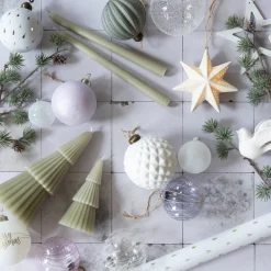 Kleine Drei Schichten Weihnachtskerze - Grün