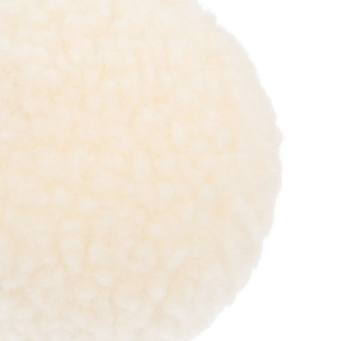 Kuschelige Teddy-Kugel In Weiß