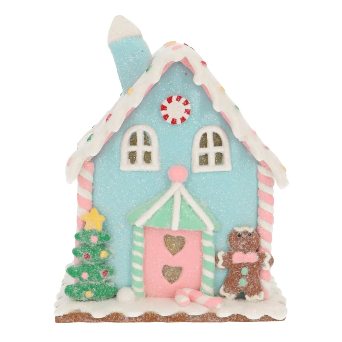 Lebkuchenhaus Mit LED-Beleuchtung