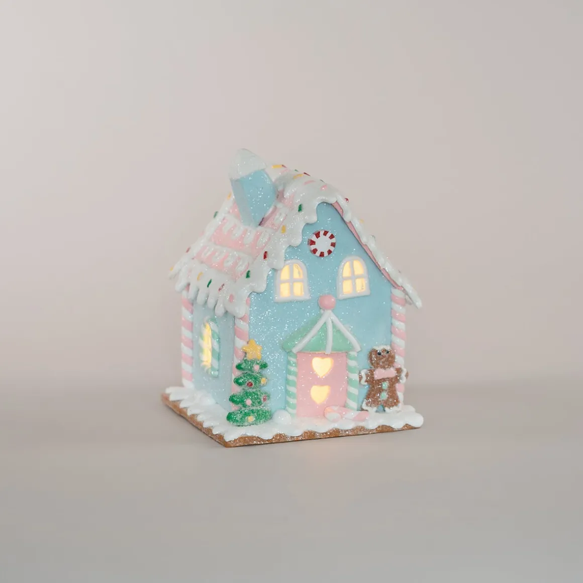 Lebkuchenhaus Mit LED-Beleuchtung