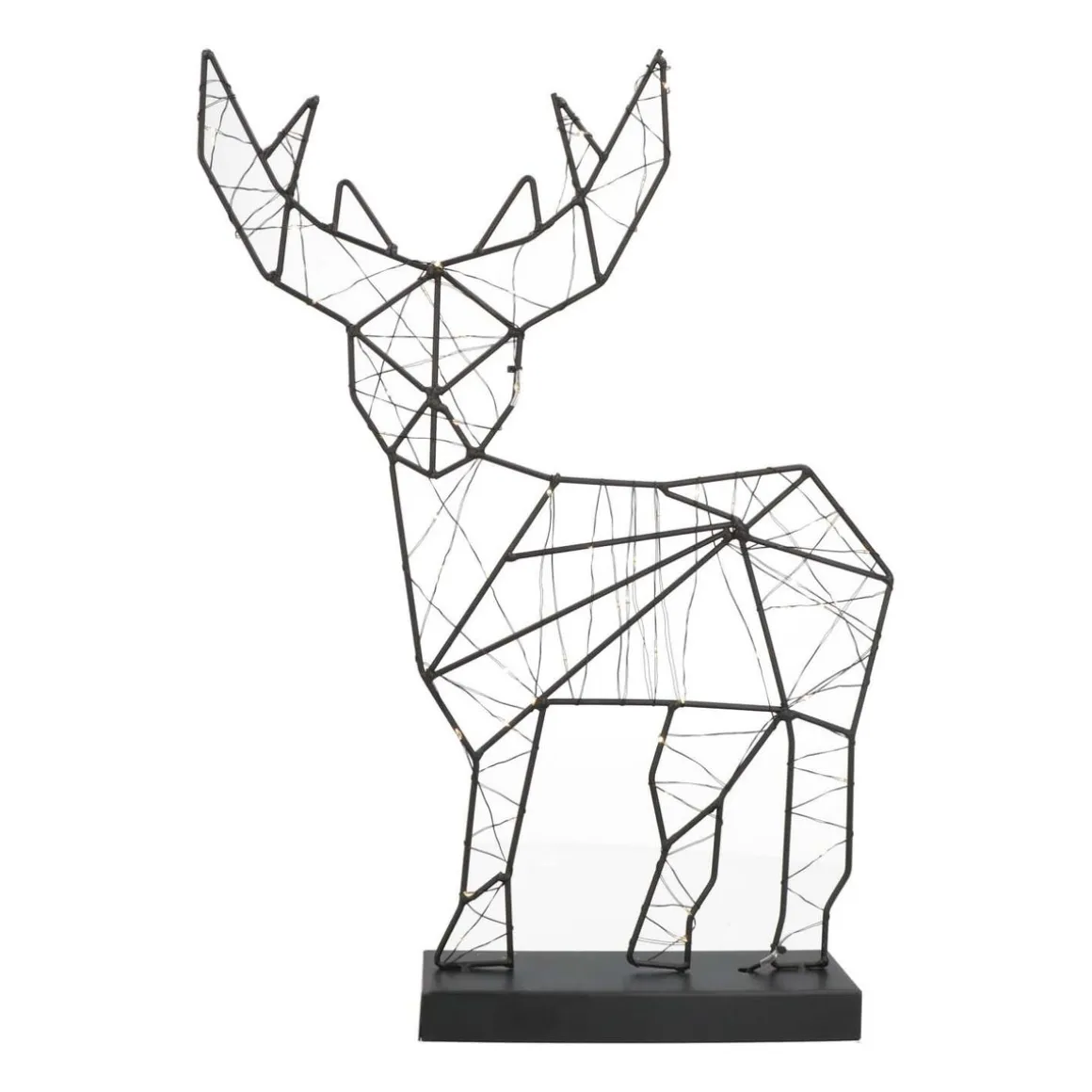 LED Rentier, Warm-weiß, 40 Cm