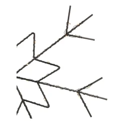 LED Schneeflocke, Warm-weiß, Innen & Außen, 40 Cm