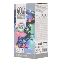 LED-Beleuchtung Mit 40 Bunten Lampen