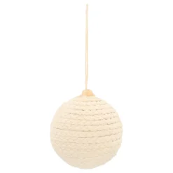 Ländliche Jute-Kugel In Beige