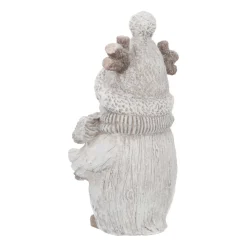 Pinguin Mit LED-Beleuchtung, Magnesia, 44 Cm